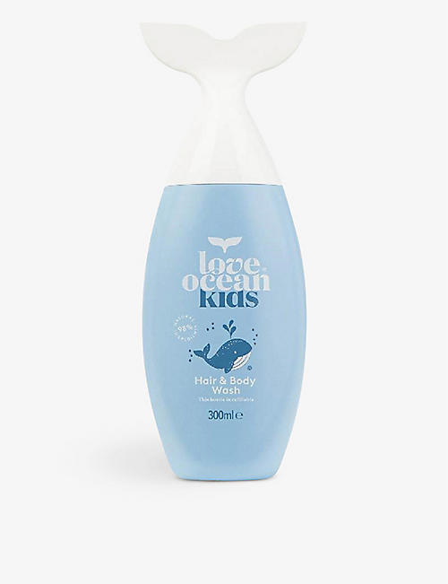 爱海：儿童鲸尾造型洗发沐浴露 300 毫升