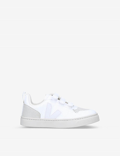 VEJA: V10 leather trainers 2-5 years