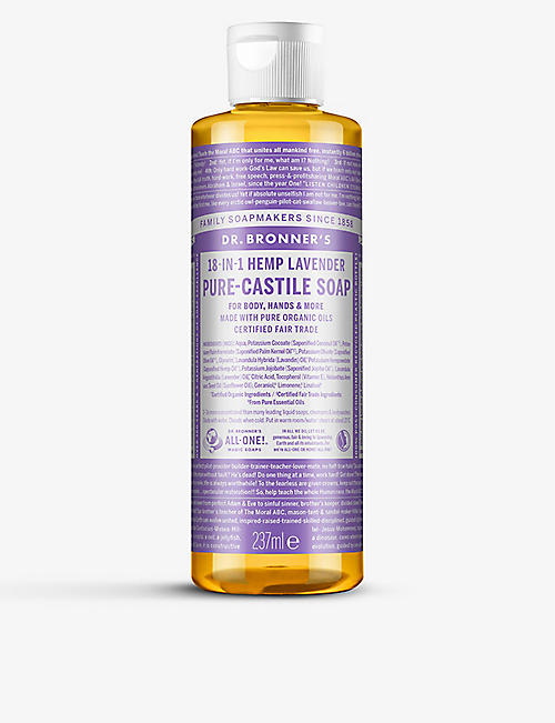 DR. BRONNER: Lavender Pure-Castile liquid soap 237ml