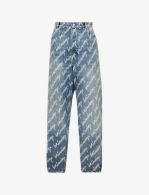 balenciaga blue jeans