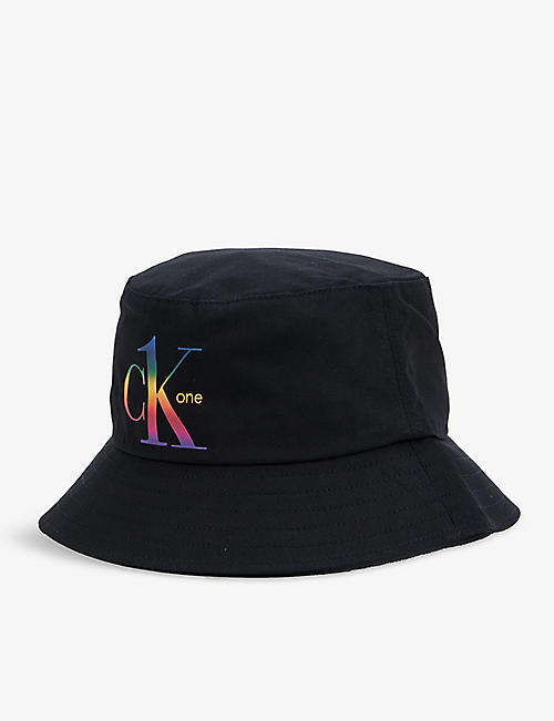 CALVIN KLEIN: CK One cotton bucket hat