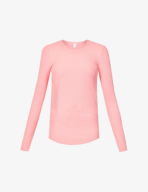 THE UPSIDE: Bisou Giselle long-sleeved stretch-jersey top