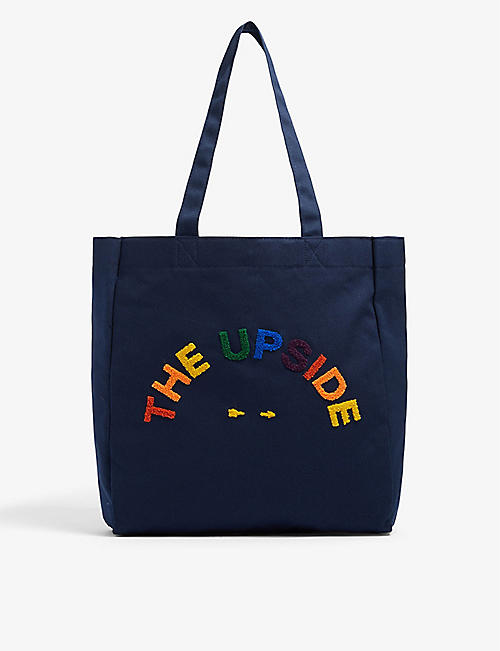 THE UPSIDE: Pride canvas tote bag
