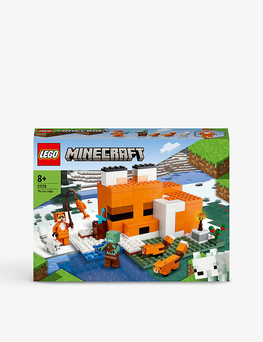LEGO® Minecraft 21178 The Fox Lodge set