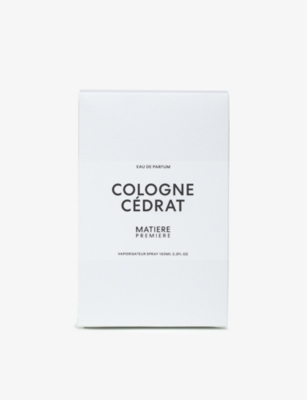 Matiere Premiere Womens Cologne Cédrat Eau De Parfum 100ml
