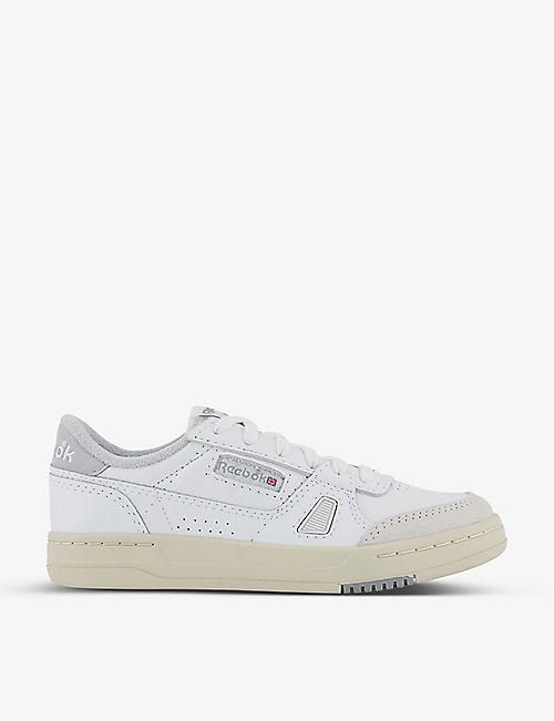 REEBOK: LT Court leather low-top trainers