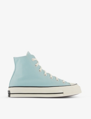 Converse Gender Inclusive Chuck 70 Crafted Stitch Canvas High Top Sneaker In Jade Unity Egret