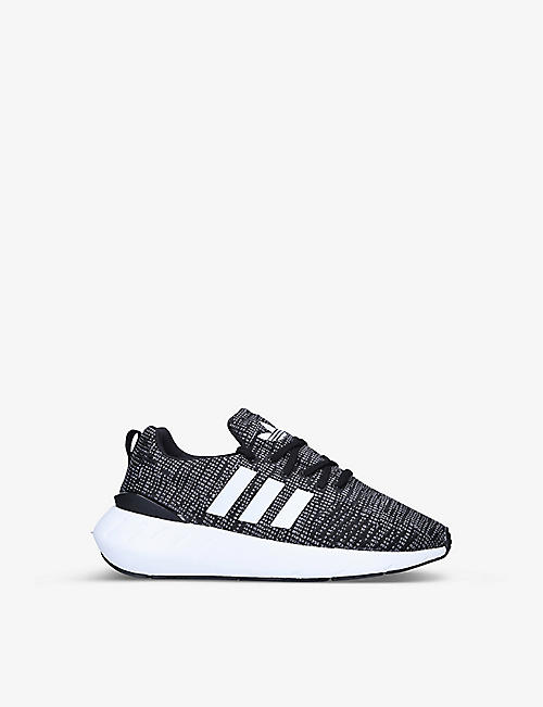 ADIDAS: Swift Run 22 knit low-top running trainers 9-10 years