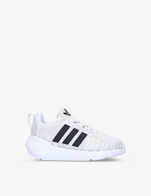 ADIDAS: Swift Run 22 knit low-top running trainers 2-5 years