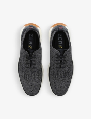 COLE HAAN: 4 Zerogrand Stitchlite wool knit oxford trainers