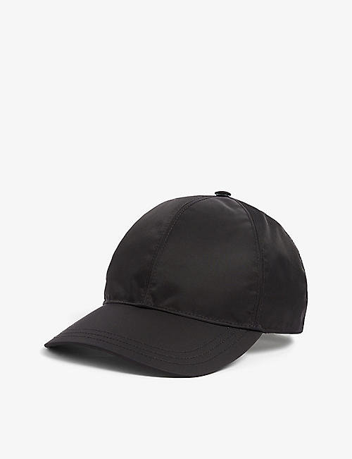 PRADA: Re-Nylon logo-plaque recycled-nylon bucket hat