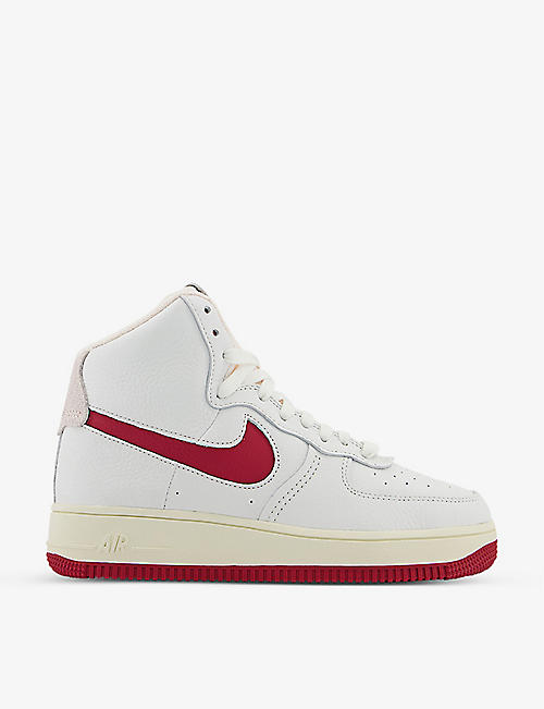 NIKE: Air Force 1 Sculpt leather high-top trainers