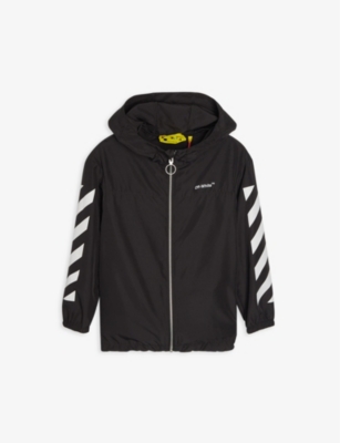 Off white hot sale windbreaker mens