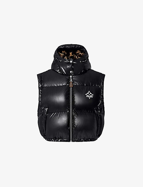 LOUIS VUITTON: Patent padded recycled shell-down jacket