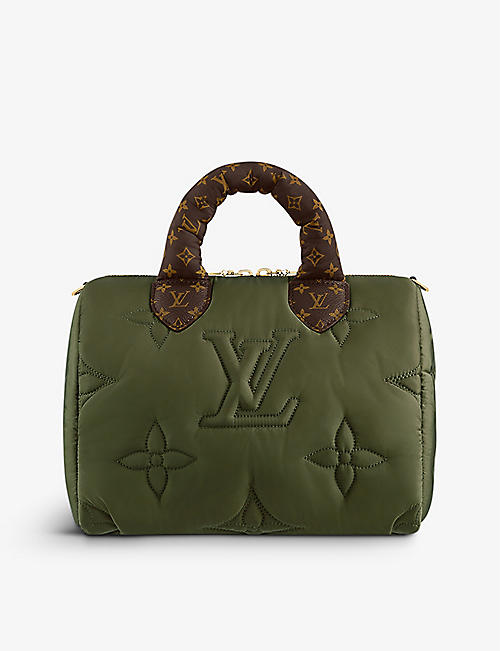 LOUIS VUITTON: Speedy Bandoulière 25 padded recycled-nylon top-handle bag