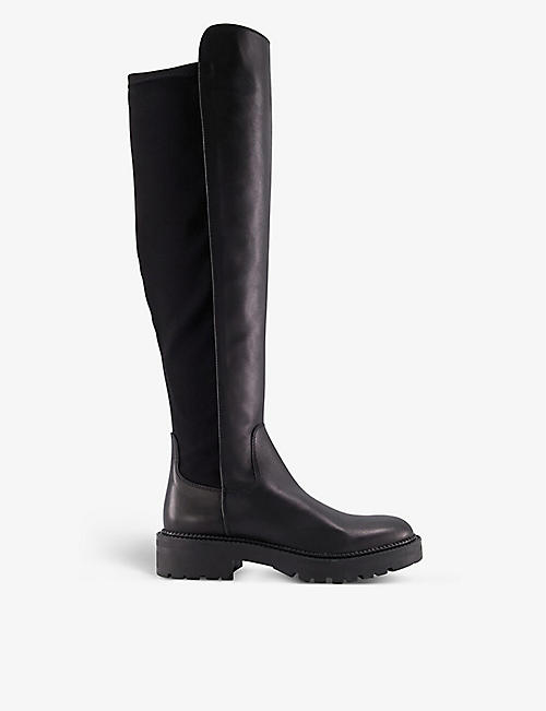 DUNE: Stretch-panel knee-high boots