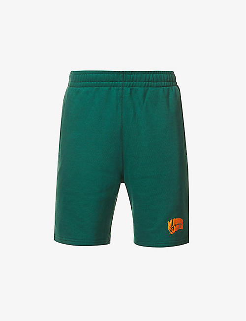 BILLIONAIRE BOYS CLUB: Arch brand-print cotton-jersey shorts