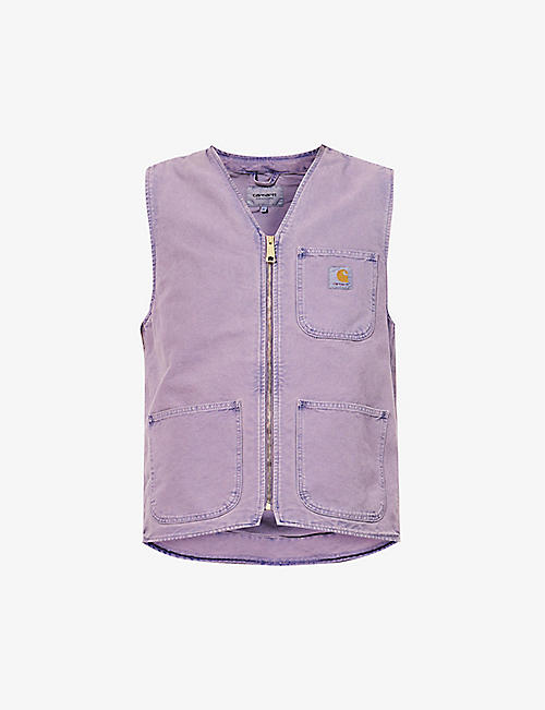 CARHARTT WIP: Arbor sleeveless relaxed-fit cotton-canvas vest