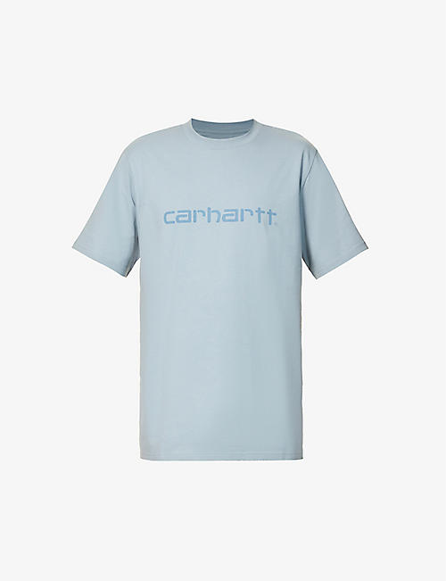 CARHARTT WIP: Script logo-print cotton T-shirt