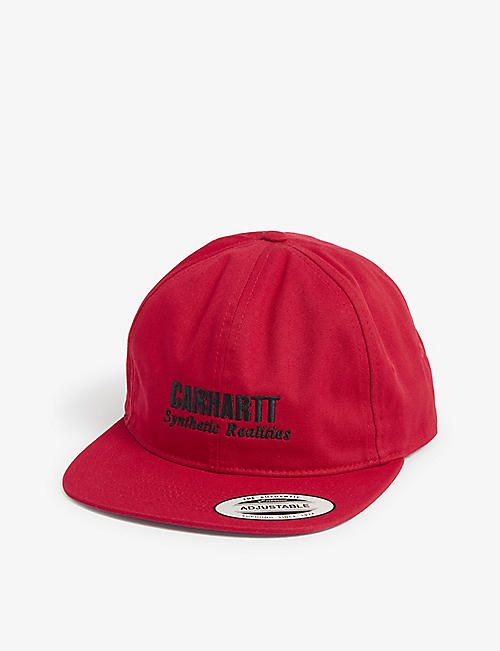 CARHARTT WIP: Synthetic Realities logo-embroidered canvas cap