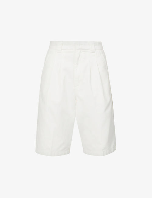 CARHARTT WIP: Tristan brand-patch high-rise cotton-blend shorts