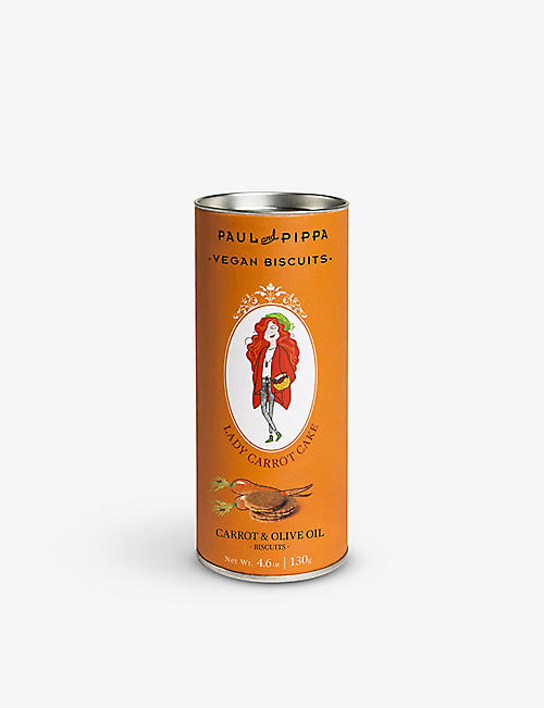 BISCUITS: Paul and Pippa Lady Carrot Cake savoury biscuits 130g