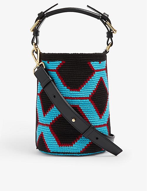 COLVILLE: Wayuu small woven shoulder bag