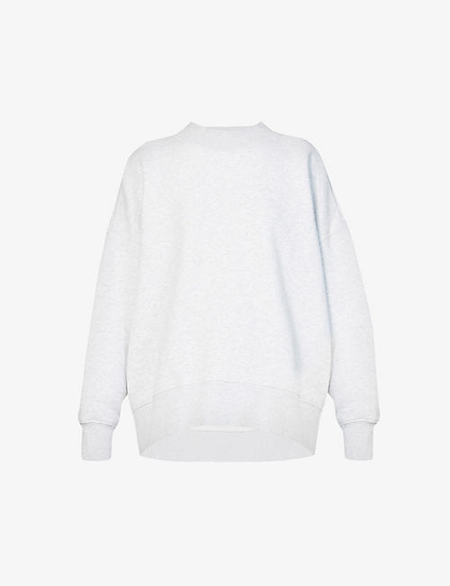 PALM ANGELS: Branded cotton-jersey sweatshirt