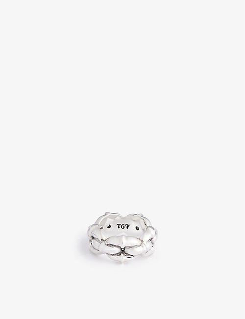 THE GREAT FROG: Lockdown sterling-silver ring