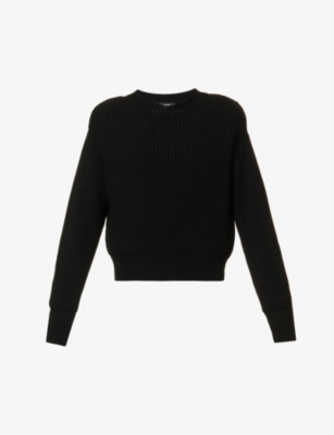 Wardrobe.nyc Black Hailey Bieber Edition Ribbed Sweater In Black