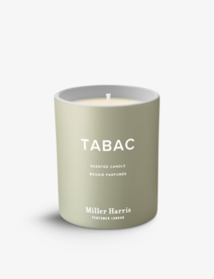 MILLER HARRIS: Tabac natural wax scented candle 220g