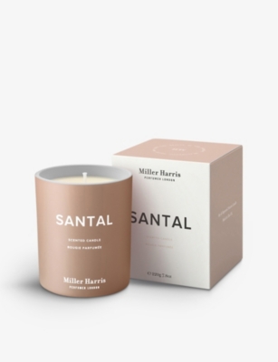 Shop Miller Harris Santal Natural Wax Scented Candle 220g