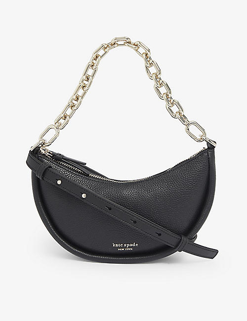 KATE SPADE NEW YORK: Smile small leather cross-body bag