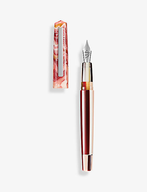 TIBALDI: Infrangible resin and stainless-steel fountain pen