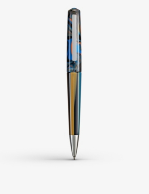 TIBALDI: Infrangible resin and stainless-steel ballpoint pen