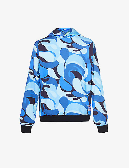 MARNI: Camouflage-print relaxed-fit cotton-jersey hoody