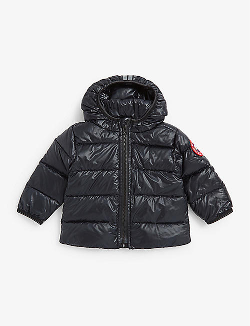 CANADA GOOSE: Crofton padded shell-down jacket 6-24 months