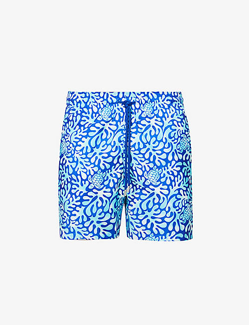 VILEBREQUIN: Mahina turtle-print swim shorts