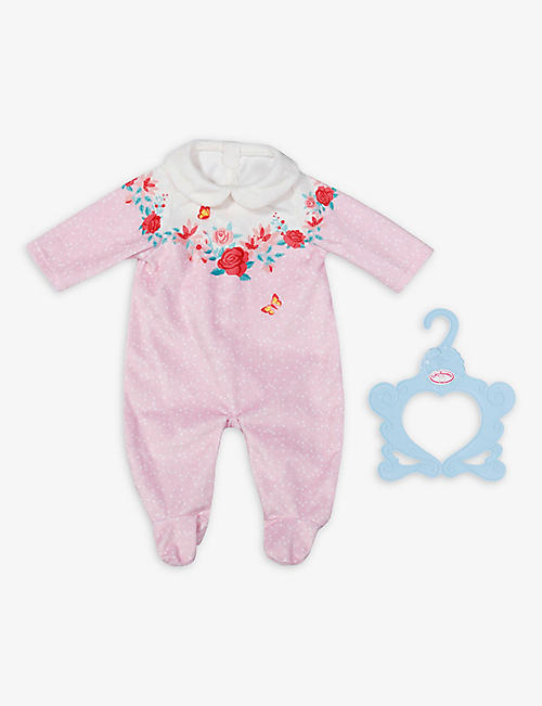 BABY ANNABELL: Rose-print romper doll clothes