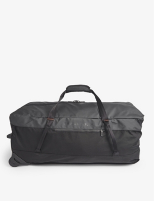 Briggs & Riley Rolling Xl Woven Duffle Bag In Black