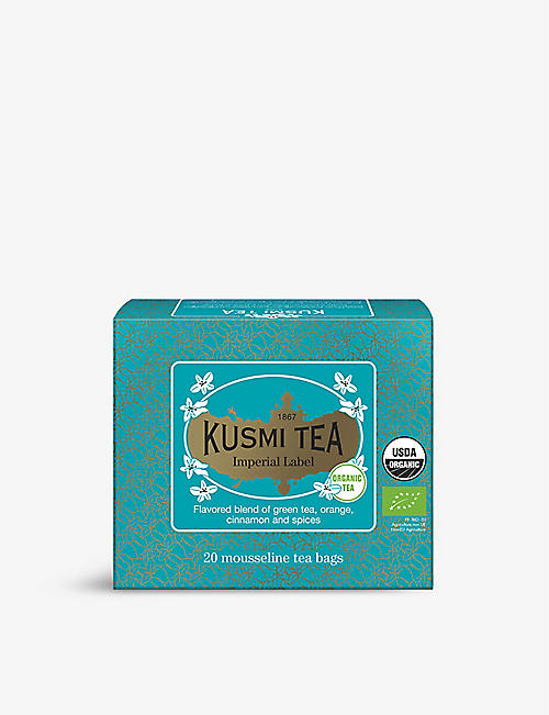 KUSMI TEA：Imperial Label 有机调味茶包 40 克