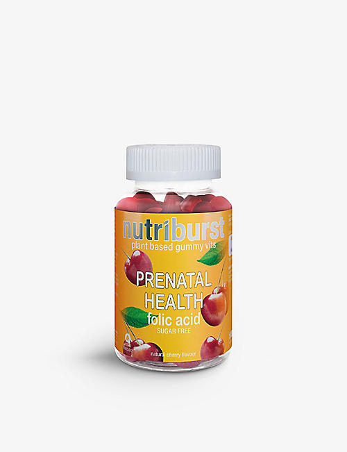 NUTRIBURST: Prenatal Health folic acid 60 sugar-free vegan gummies