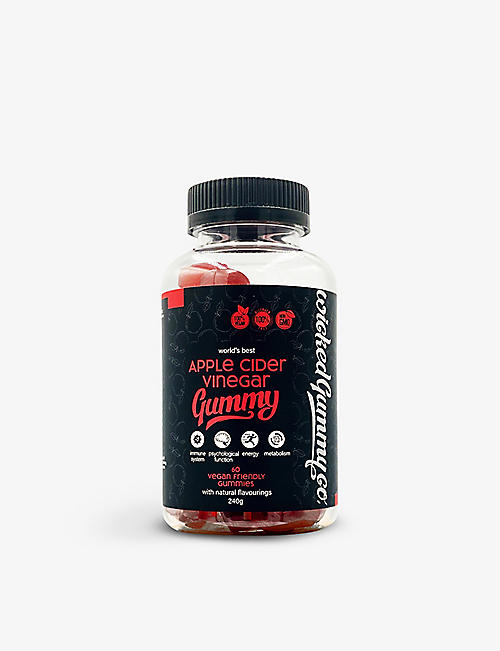 WICKED GUMMY: Apple Cider Vinegar gummies 60 capsules