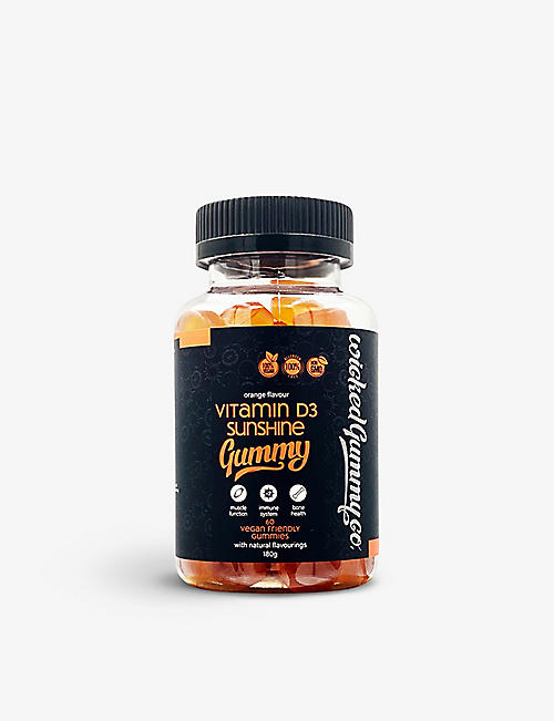 WICKED GUMMY: Vitamin D3 Sunshine 60 gummies 60g