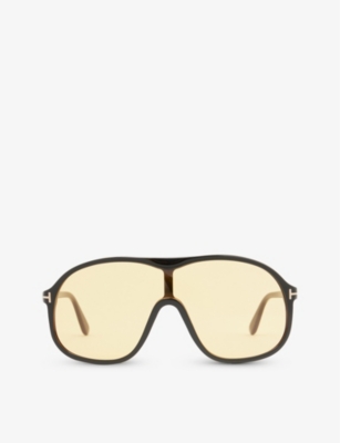 TOM FORD: TR001402 aviator-frame acetate sunglasses