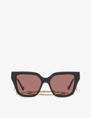 GUCCI: GG1023S square-framed acetate sunglasses