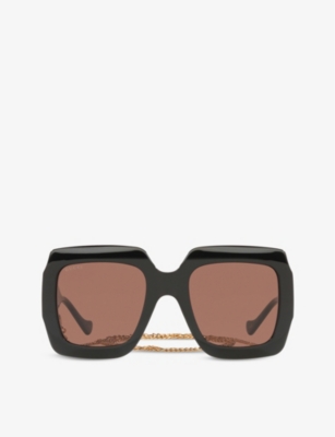 GUCCI: GG1022S square-frame acetate sunglasses