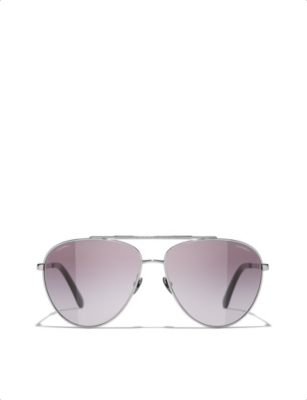 CHANEL: Pilot Sunglasses