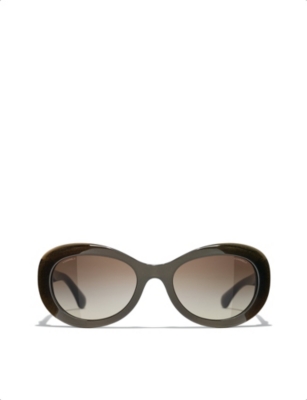 CHANEL - Oval Sunglasses