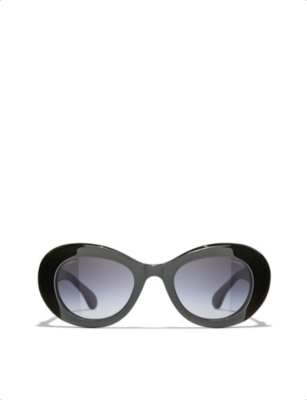 CHANEL - Oval Sunglasses